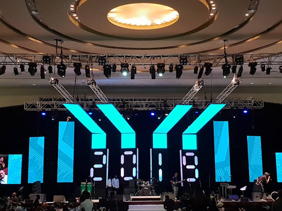 Showcases of Rental LED Display