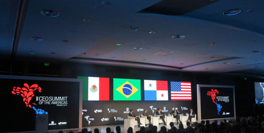 شاشة LED داخلية P4 في مؤتمر